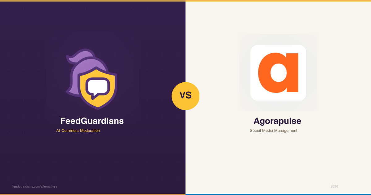 FeedGuardians vs Agorapulse