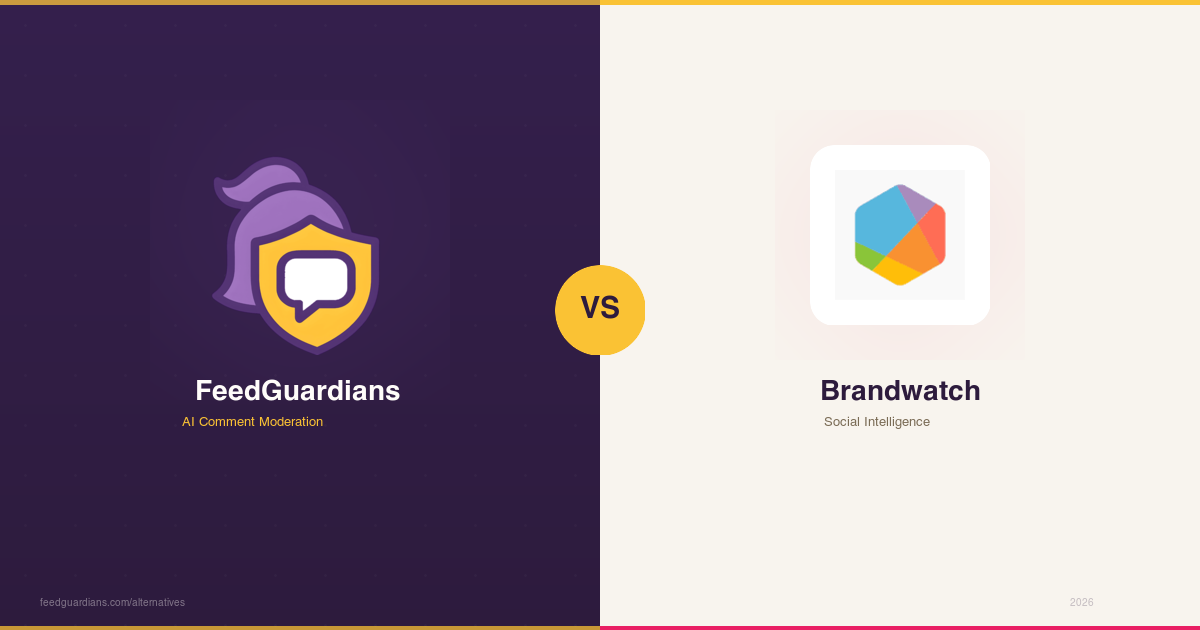 FeedGuardians vs Brandwatch