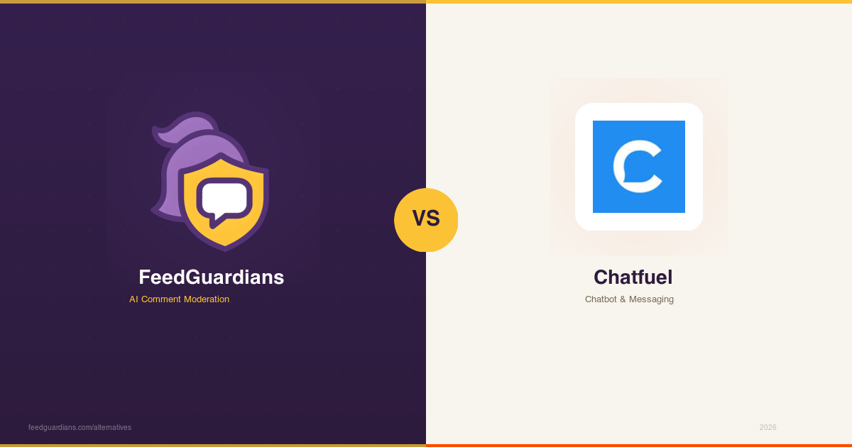FeedGuardians vs Chatfuel
