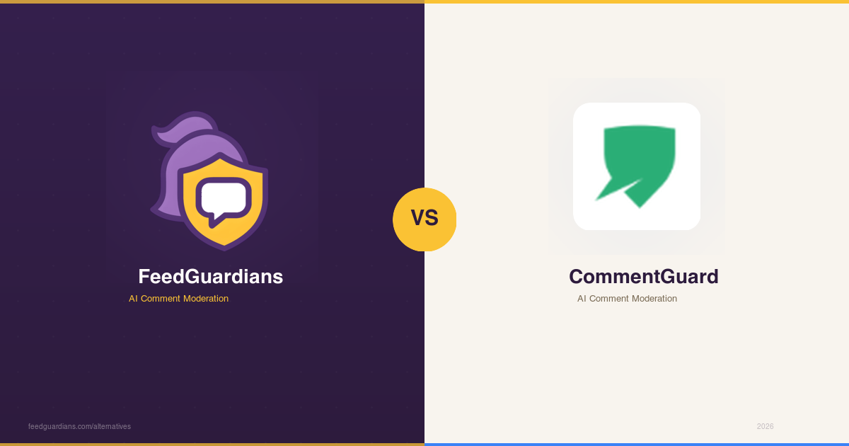 FeedGuardians vs CommentGuard
