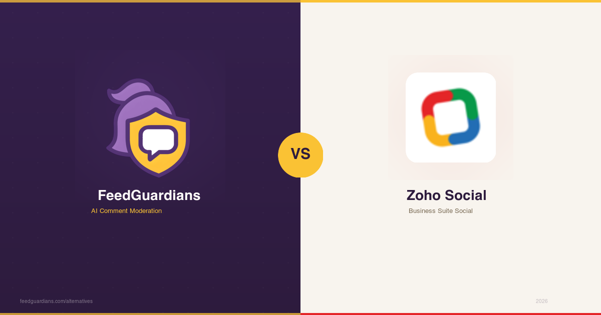 FeedGuardians vs Zoho Social